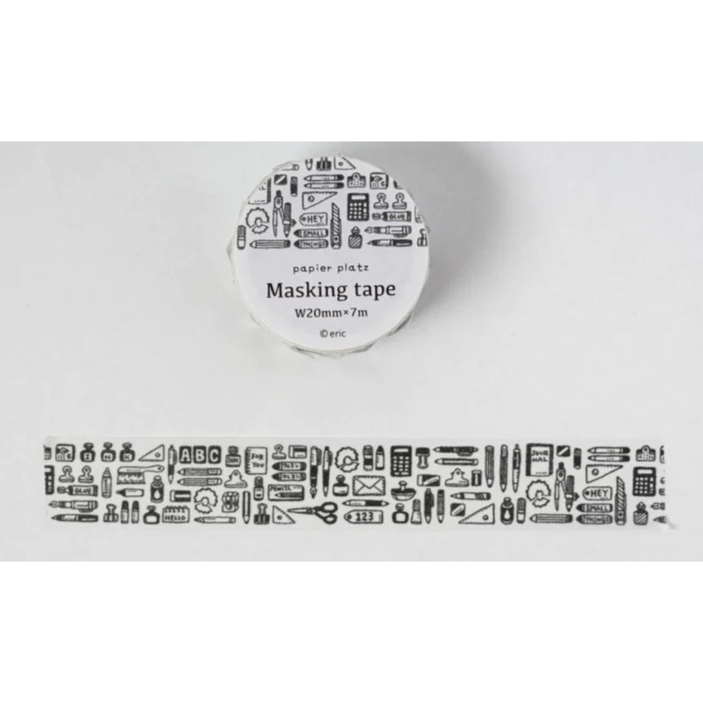 Papier Platz x Eric Small Things Washi Tape FULL ROLL
