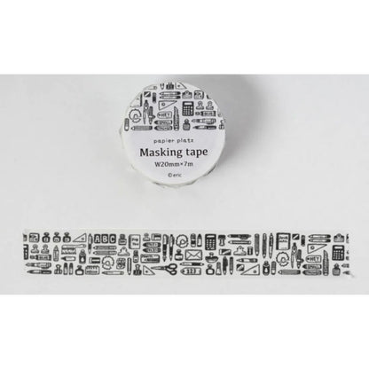 Papier Platz x Eric Small Things Washi Tape FULL ROLL