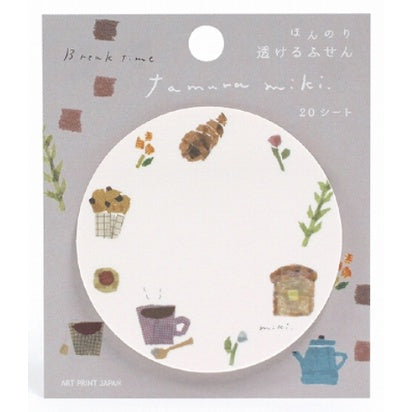 Tamura Miki Sticky Notes 20 Laminated Sheets