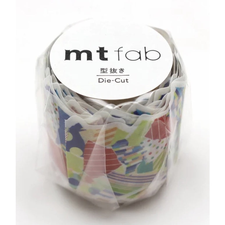 MT Fab Washi Tape FULL ROLL - Dot Punch, See-Thru, Die-Cut