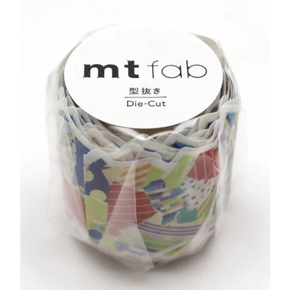 MT Fab Washi Tape FULL ROLL - Dot Punch, See-Thru, Die-Cut
