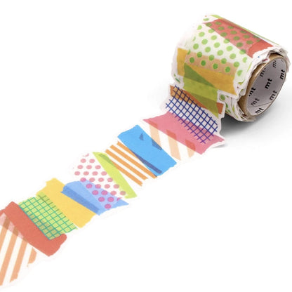 MT Fab Washi Tape FULL ROLL - Dot Punch, See-Thru, Die-Cut