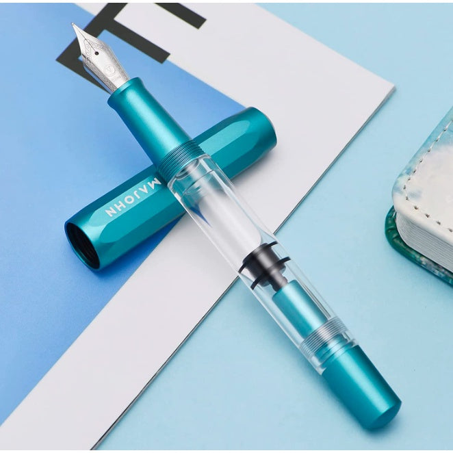 Majohn/Moonman T1 Piston Filling Acrylic & Metal Fountain Pen