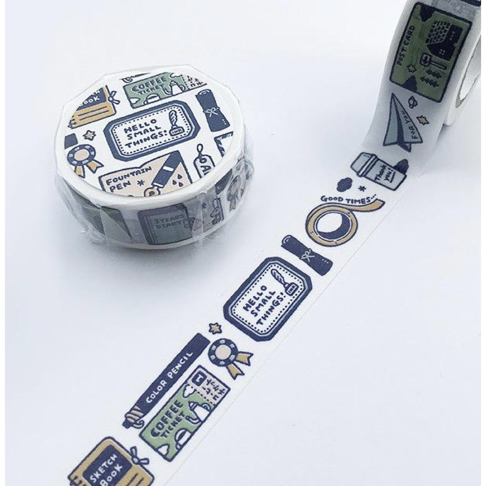 Papier Platz x Eric Small Things Washi Tape FULL ROLL