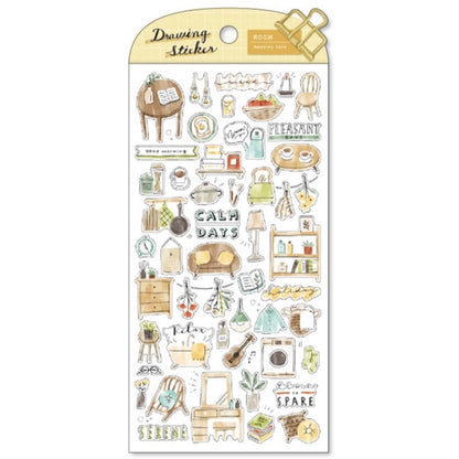 Mind Wave Drawing Sticker