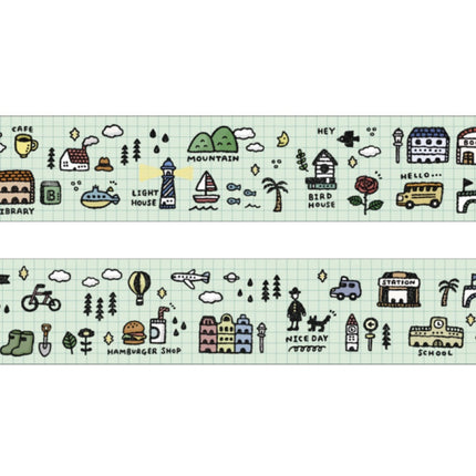 Papier Platz x Eric Small Things Washi Tape FULL ROLL