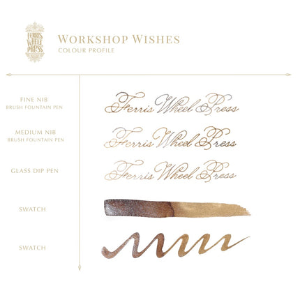 Ferris Wheel Press Ferritales Fountain Pen Ink Sample (3mL)