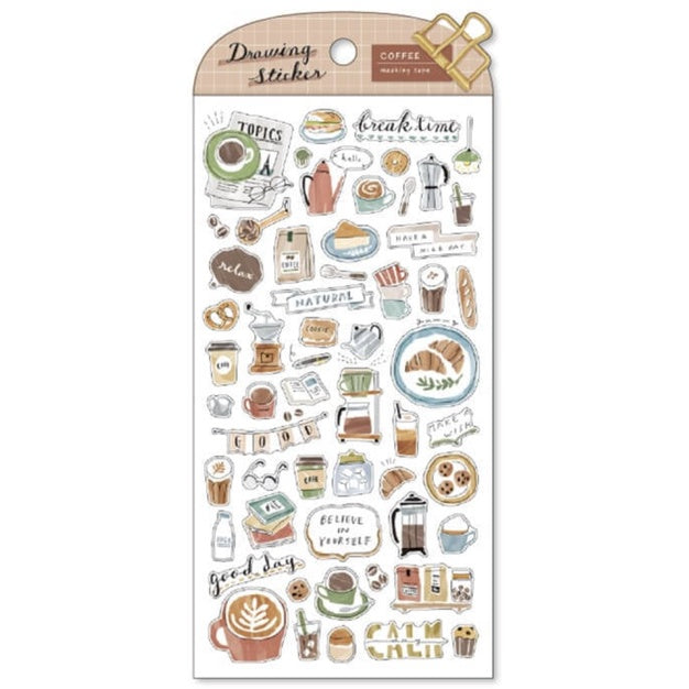 Mind Wave Drawing Sticker