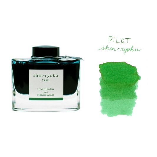 Pilot Iroshizuku Fountain Pen Ink - Shin-ryoku - The Ink Shoppe Philippines