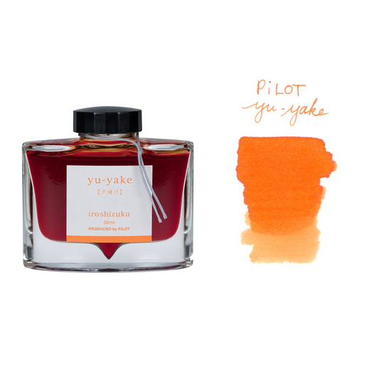 Pilot Iroshizuku Fountain Pen Ink - Yu-yake - The Ink Shoppe Philippines