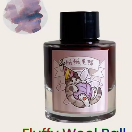Kitty Inkpot Fountain Pen Ink Sample (3mL)