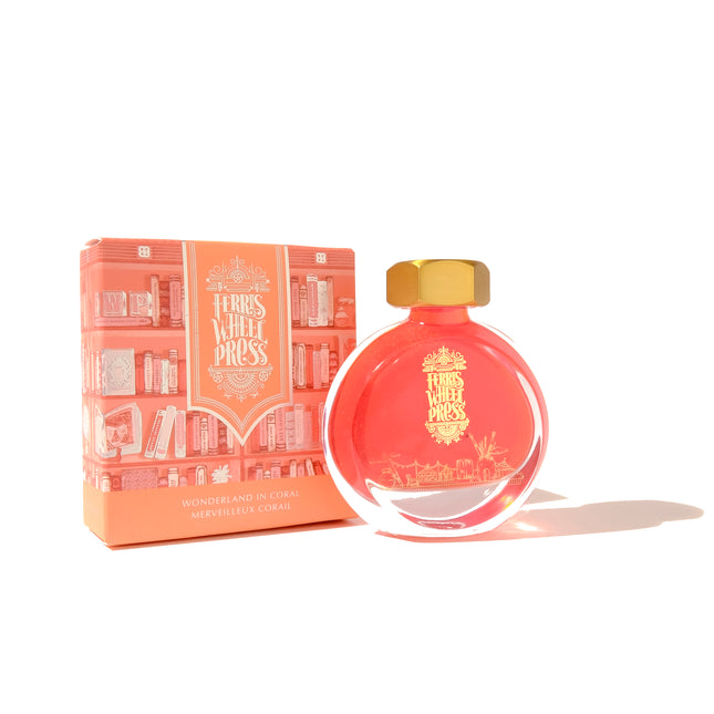 Ferris Wheel Press Fountain Pen Ink - Wonderland in Coral - The Ink Shoppe Philippines