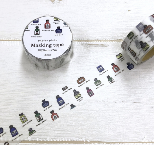 Papier Platz x Eric Small Things Washi Tape FULL ROLL - The Ink Shoppe Philippines