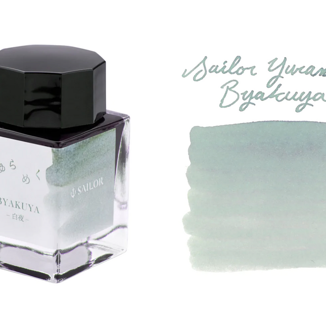 Sailor Yurameku Fountain Pen Ink - Byakuya - The Ink Shoppe Philippines