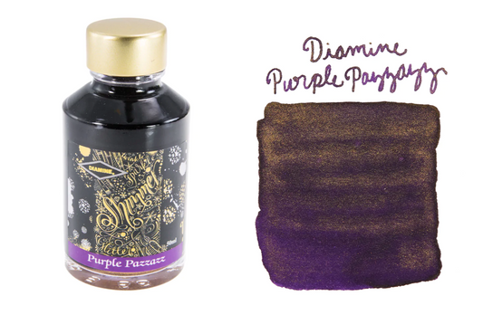 Diamine Shimmer-tastic Fountain Pen Ink - Purple Pazzazz - The Ink Shoppe Philippines