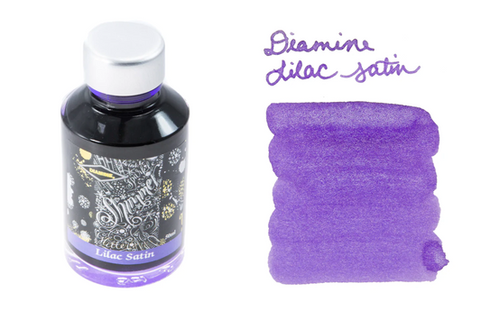 Diamine Shimmer-tastic Fountain Pen Ink - Lilac Satin - The Ink Shoppe Philippines