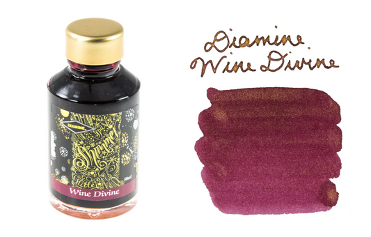 Diamine Shimmer-tastic Fountain Pen Ink - Wine Divine - The Ink Shoppe Philippines