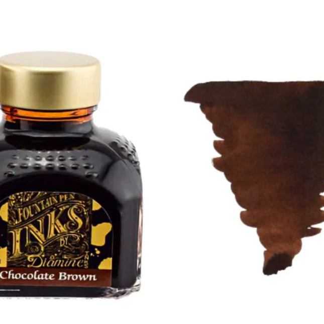Diamine Fountain Pen Ink - Chocolate Brown - The Ink Shoppe Philippines