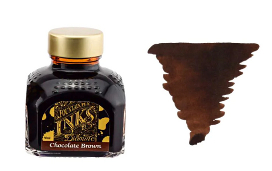 Diamine Fountain Pen Ink - Chocolate Brown - The Ink Shoppe Philippines