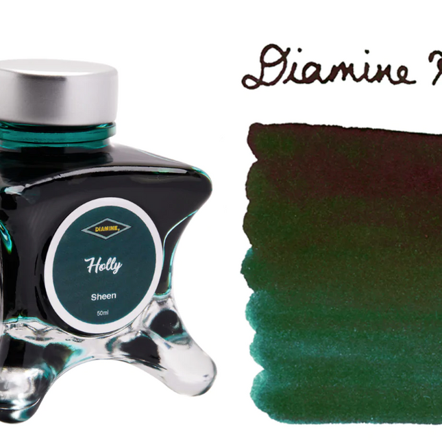 Diamine Inkvent 2019 (Blue Edition) Fountain Pen Ink - Holly - The Ink Shoppe Philippines