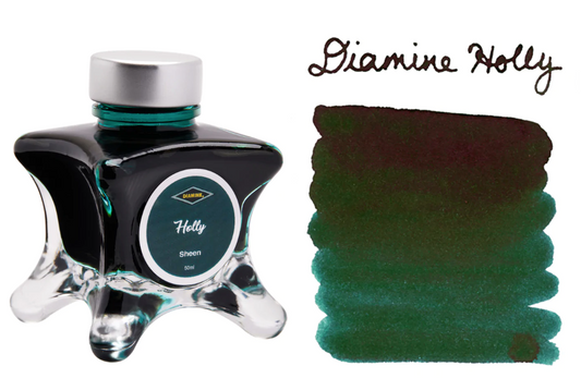 Diamine Inkvent 2019 (Blue Edition) Fountain Pen Ink - Holly - The Ink Shoppe Philippines