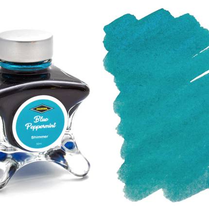 Diamine Inkvent 2019 (Blue Edition) Fountain Pen Ink - Blue Peppermint - The Ink Shoppe Philippines