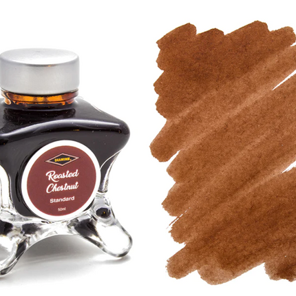 Diamine Inkvent 2019 (Blue Edition) Fountain Pen Ink - Roasted Chestnut - The Ink Shoppe Philippines