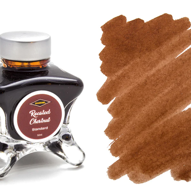 Diamine Inkvent 2019 (Blue Edition) Fountain Pen Ink - Roasted Chestnut - The Ink Shoppe Philippines