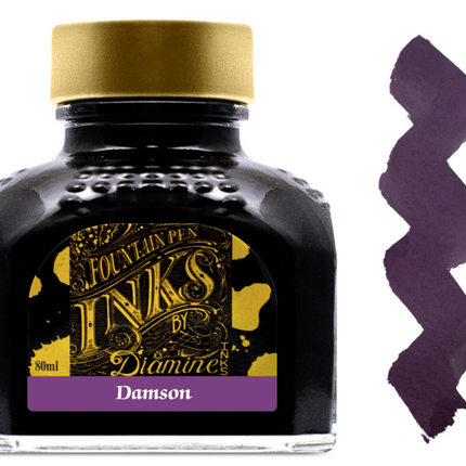 Diamine Fountain Pen Ink - Damson - The Ink Shoppe Philippines