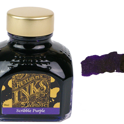 Diamine Fountain Pen Ink - Scribble Purple - The Ink Shoppe Philippines