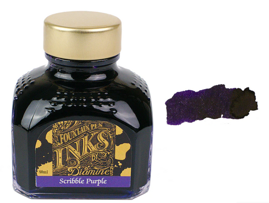 Diamine Fountain Pen Ink - Scribble Purple - The Ink Shoppe Philippines