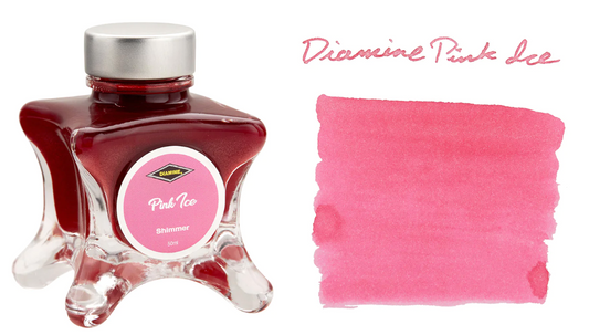 Diamine Inkvent 2021 (Red Edition) Fountain Pen Ink - Pink Ice - The Ink Shoppe Philippines