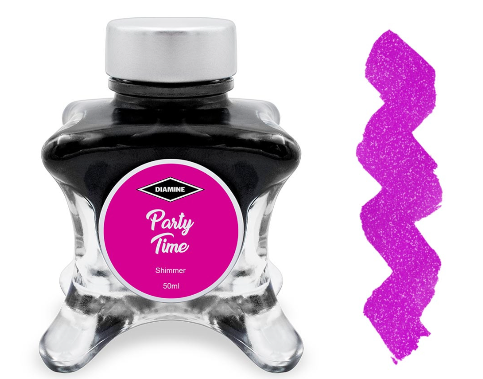 Diamine Inkvent 2021 (Red Edition) Fountain Pen Ink - Party Time - The Ink Shoppe Philippines