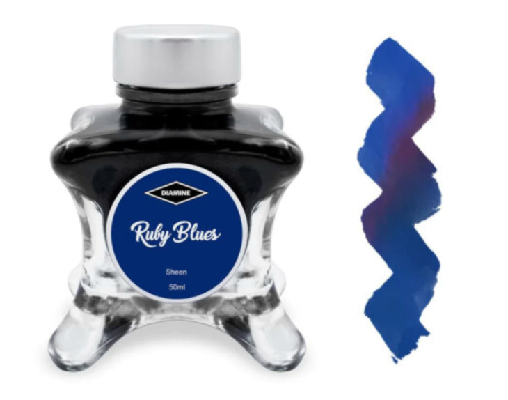 Diamine Inkvent 2021 (Red Edition) Fountain Pen Ink - Ruby Blues - The Ink Shoppe Philippines