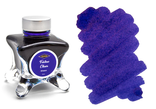 Diamine Inkvent 2019 (Blue Edition) Fountain Pen Ink - Festive Cheer - The Ink Shoppe Philippines