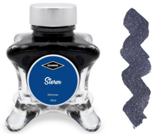 Diamine Inkvent 2021 (Red Edition) Fountain Pen Ink - Storm - The Ink Shoppe Philippines