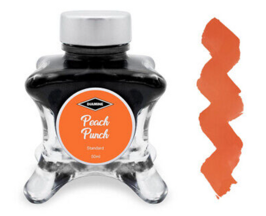 Diamine Inkvent 2021 (Red Edition) Fountain Pen Ink - Peach Punch - The Ink Shoppe Philippines