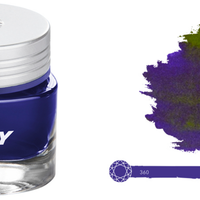 LAMY Crystal Fountain Pen Ink - Azurite - The Ink Shoppe Philippines