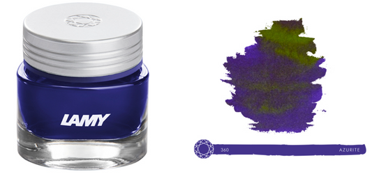 LAMY Crystal Fountain Pen Ink - Azurite - The Ink Shoppe Philippines