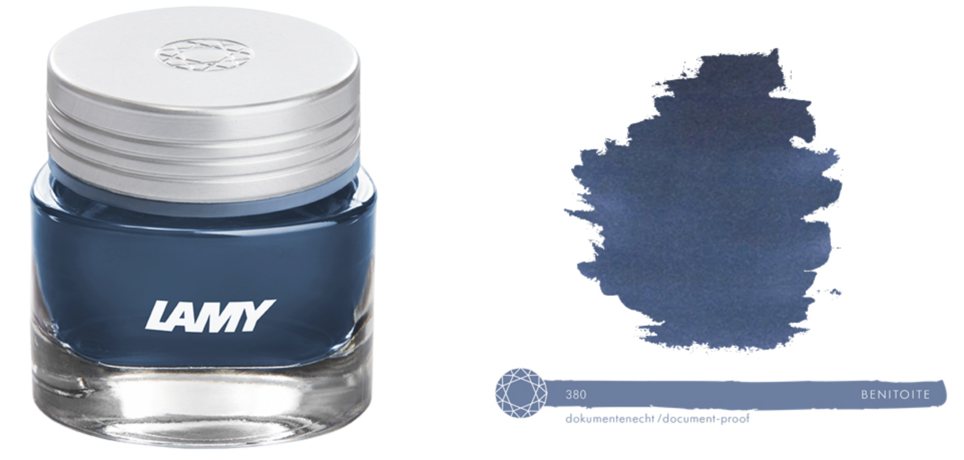 LAMY Crystal Fountain Pen Ink - Benitoite - The Ink Shoppe Philippines